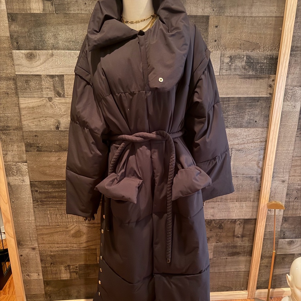 A.L.C. Charcoal Puffer Jacket